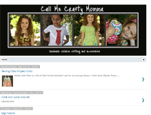 Tablet Screenshot of callmecraftymomma.blogspot.com