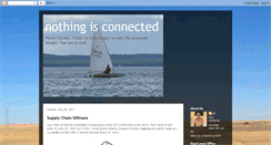 Desktop Screenshot of nothingisconnected.blogspot.com