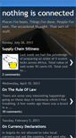 Mobile Screenshot of nothingisconnected.blogspot.com