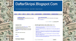 Desktop Screenshot of daftarskripsi.blogspot.com