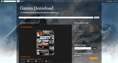 Desktop Screenshot of games-download12.blogspot.com