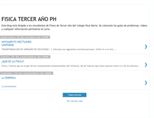 Tablet Screenshot of fisicatercero.blogspot.com