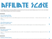 Tablet Screenshot of affiliatescore.blogspot.com