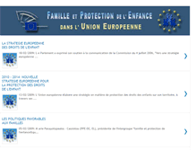 Tablet Screenshot of famille-protection-enfance.blogspot.com