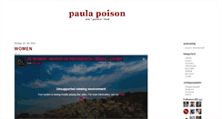 Desktop Screenshot of paulapoison.blogspot.com