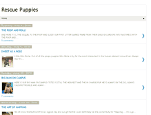 Tablet Screenshot of abarescuepups.blogspot.com