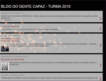 Tablet Screenshot of gentecapaz2010.blogspot.com