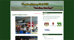 Desktop Screenshot of kayuhanjelapangpadi2010.blogspot.com