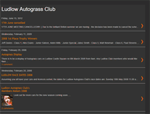 Tablet Screenshot of ludlowautograss.blogspot.com