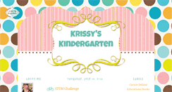 Desktop Screenshot of krissyskindergarten.blogspot.com