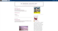 Desktop Screenshot of lemondeselonsev.blogspot.com