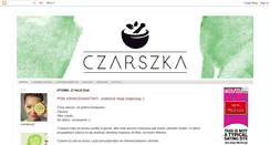 Desktop Screenshot of czarszka.blogspot.com