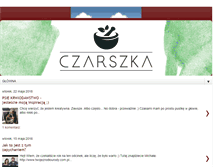 Tablet Screenshot of czarszka.blogspot.com