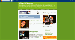 Desktop Screenshot of africanict.blogspot.com