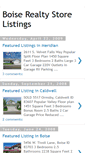 Mobile Screenshot of boiserealtystorelistings.blogspot.com