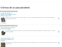 Tablet Screenshot of cronicasdeunodepascualcobo.blogspot.com