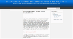Desktop Screenshot of philippineinternet.blogspot.com