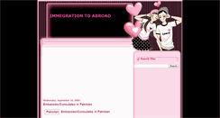 Desktop Screenshot of immegration-blog.blogspot.com