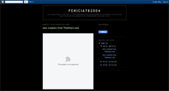 Desktop Screenshot of fenicia782004.blogspot.com