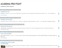 Tablet Screenshot of academiaprofight.blogspot.com