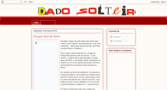 Desktop Screenshot of dado-solteiro.blogspot.com