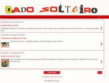 Tablet Screenshot of dado-solteiro.blogspot.com