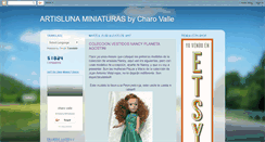 Desktop Screenshot of lasminisdeartisluna.blogspot.com