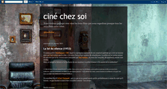 Desktop Screenshot of cinechezsoi.blogspot.com