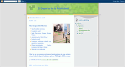 Desktop Screenshot of deportedepublicidad.blogspot.com