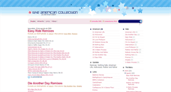 Desktop Screenshot of madonna-theamericancollection.blogspot.com