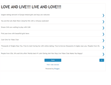 Tablet Screenshot of loverslink.blogspot.com