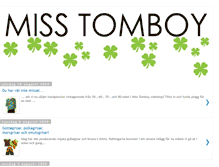 Tablet Screenshot of misstomboyblogg.blogspot.com