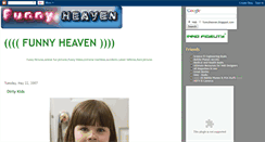 Desktop Screenshot of funnyheaven.blogspot.com
