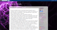 Desktop Screenshot of filosofiageral.blogspot.com