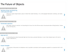 Tablet Screenshot of futureofobjects.blogspot.com