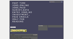 Desktop Screenshot of moneymakingtipsusingonline.blogspot.com