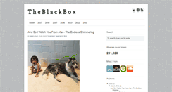 Desktop Screenshot of blackboxbaby.blogspot.com