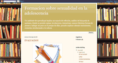 Desktop Screenshot of formaciontecnologias.blogspot.com