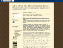 Tablet Screenshot of myrailstories.blogspot.com