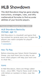 Mobile Screenshot of mlbshowdown.blogspot.com