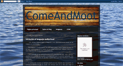 Desktop Screenshot of comeandmoot.blogspot.com