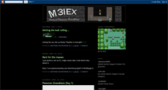 Desktop Screenshot of m3iex.blogspot.com