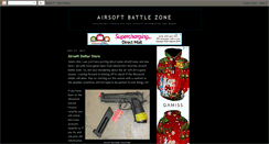 Desktop Screenshot of airsoftbattlezone.blogspot.com