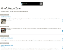 Tablet Screenshot of airsoftbattlezone.blogspot.com