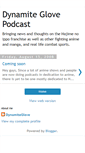 Mobile Screenshot of dynamiteglove.blogspot.com