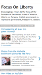 Mobile Screenshot of focusonliberty.blogspot.com
