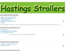 Tablet Screenshot of hastings-strollers.blogspot.com