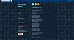Desktop Screenshot of komunitasgagak.blogspot.com