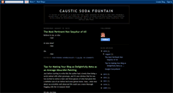 Desktop Screenshot of causticsodafountain.blogspot.com