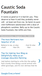 Mobile Screenshot of causticsodafountain.blogspot.com